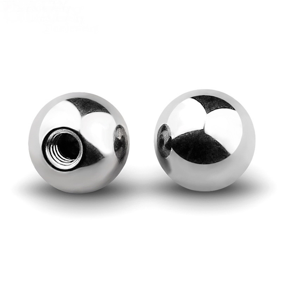Body Jewelry Labret - 10 peças de Bolas de Titânio