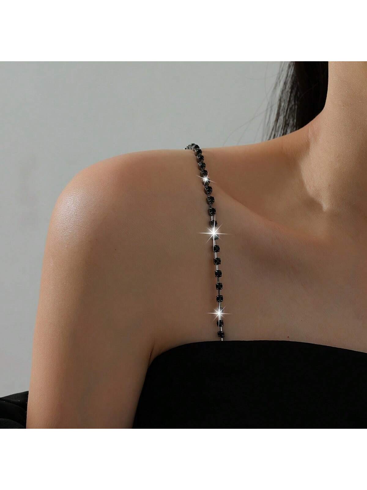 Body Jewelry Dress - Alças de sutiã de strass ajustáveis