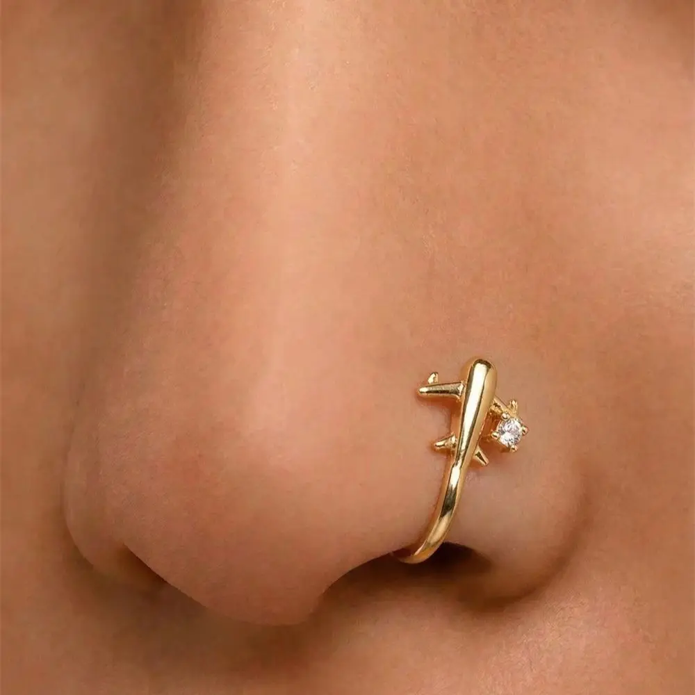 Body Jewelry Nose Ring - Clipe de Nariz Sem Perfuração com