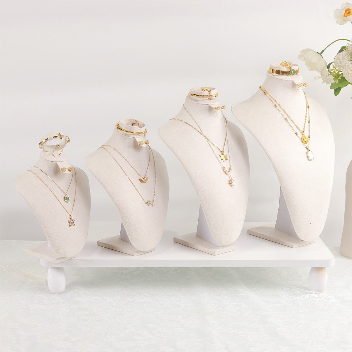 Body Jewelry Chest - Busto de exibição de joias de