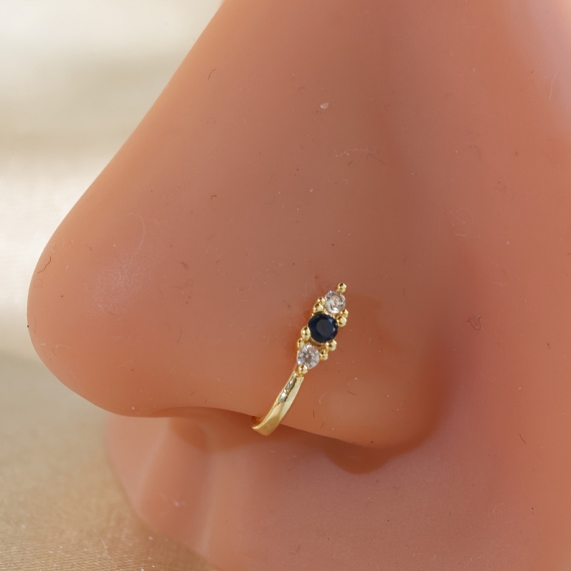 Body Jewelry Nose Ring - Conjunto de 1 peça de clipe