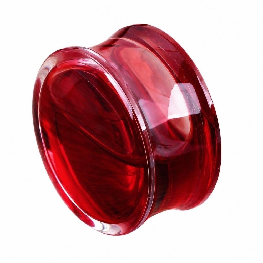 Body Jewelry Tunnels - Piercing de Orelha Duplo em Acrílico
