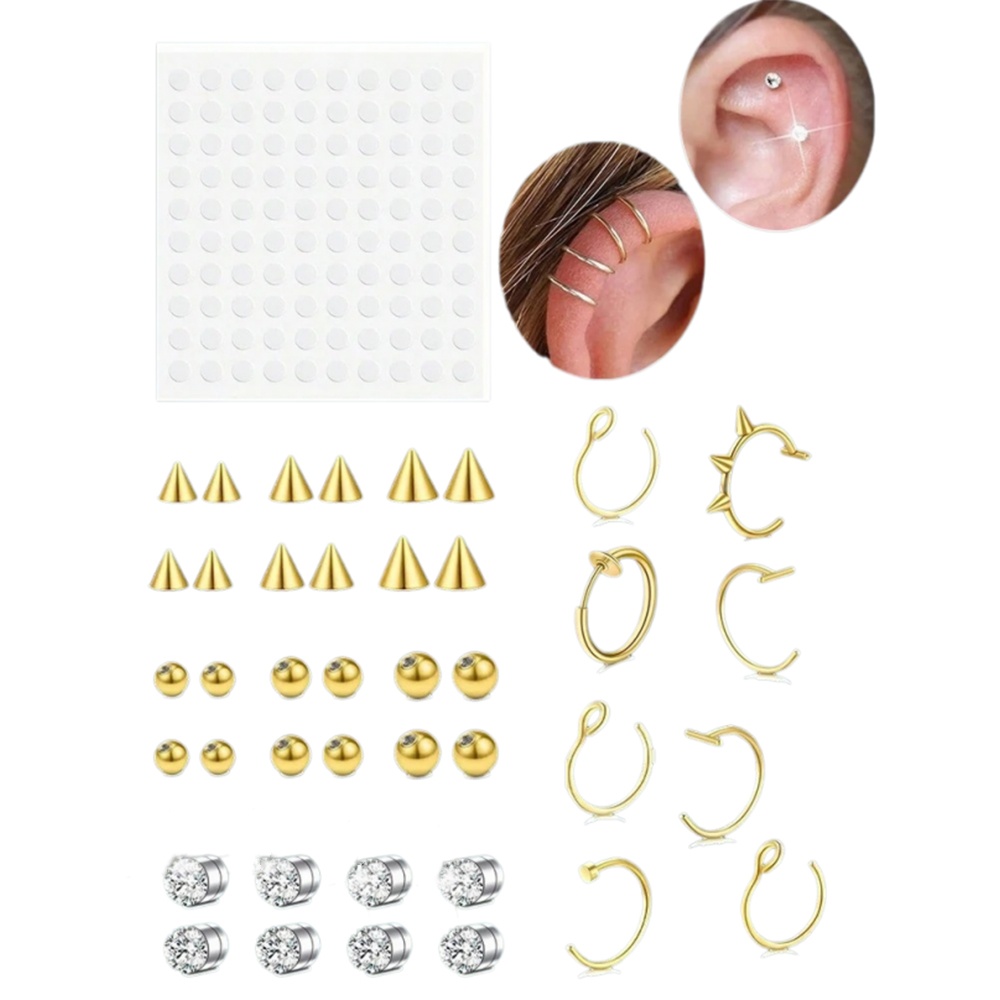 Body Jewelry Nose Ring - Anéis de nariz falsos, septo falsos