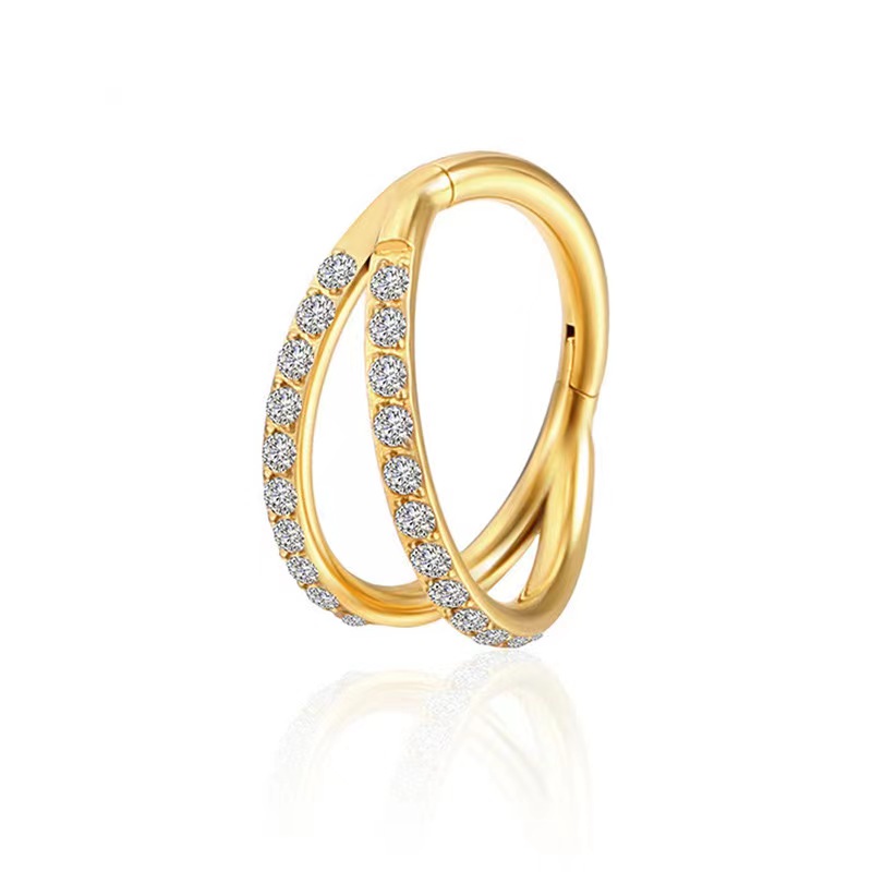 Anel de argola de titânio ASTM - Septum Clicker Ring avaliação e preço