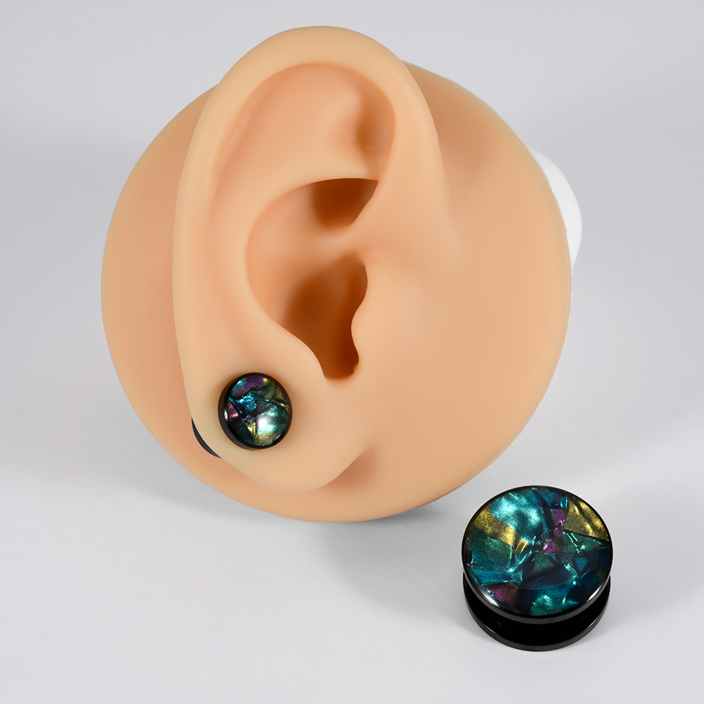 1 peça de aço inoxidável cores - Body Jewelry Tunnels avaliação e preço