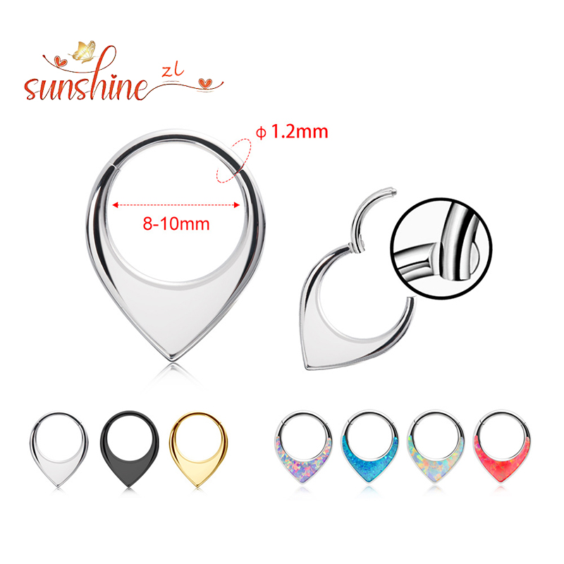 1 peça de aço inoxidável de al - Body Piercing Quality Jewelry avaliação e preço