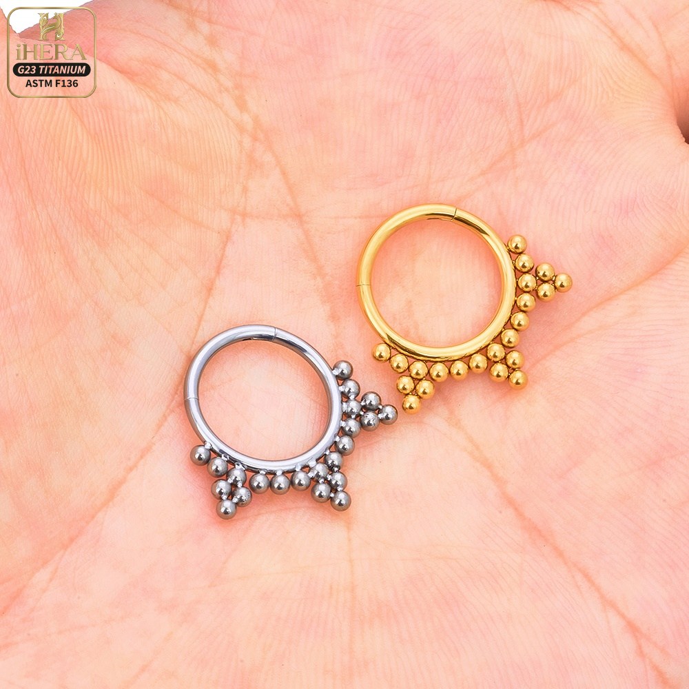 Conjunto de Joias para Piercin - Septum Clicker Ring avaliação e preço