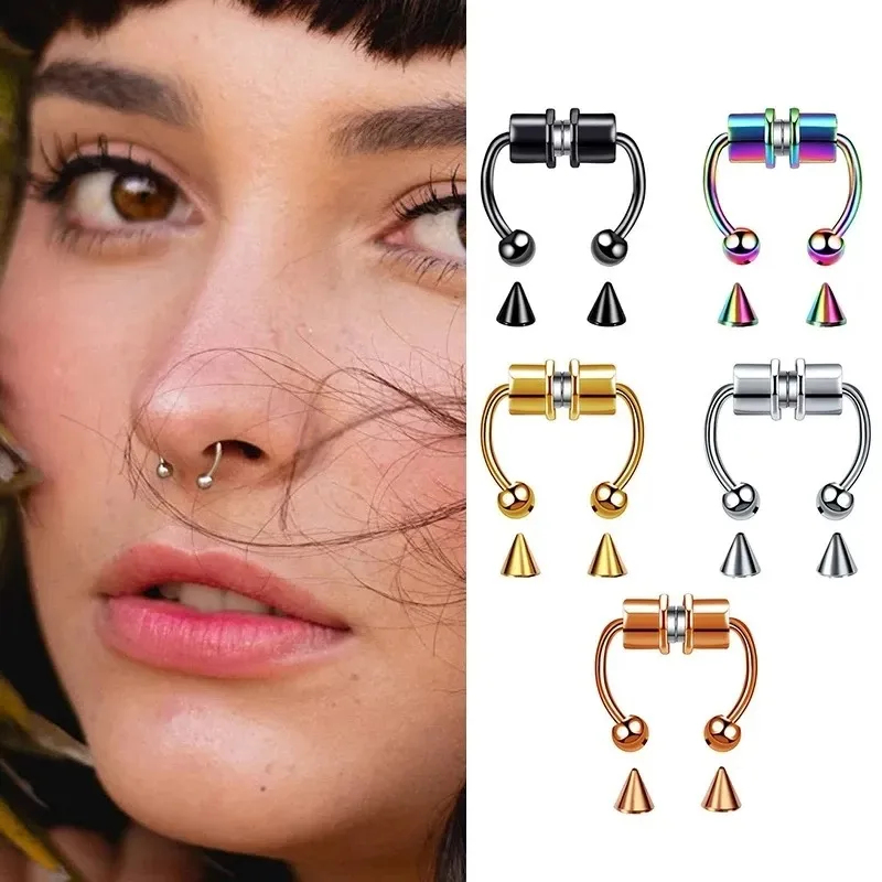 Anéis de nariz magnéticos fals - Body Jewelry Nose Ring avaliação e preço