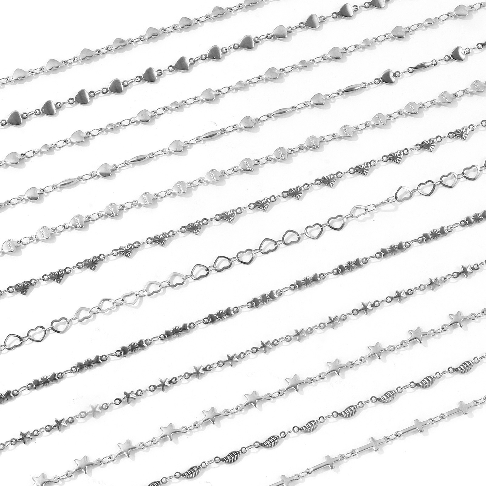 1 unidade Corrente de Coração  - Body Jewelry Waterproof avaliação e preço