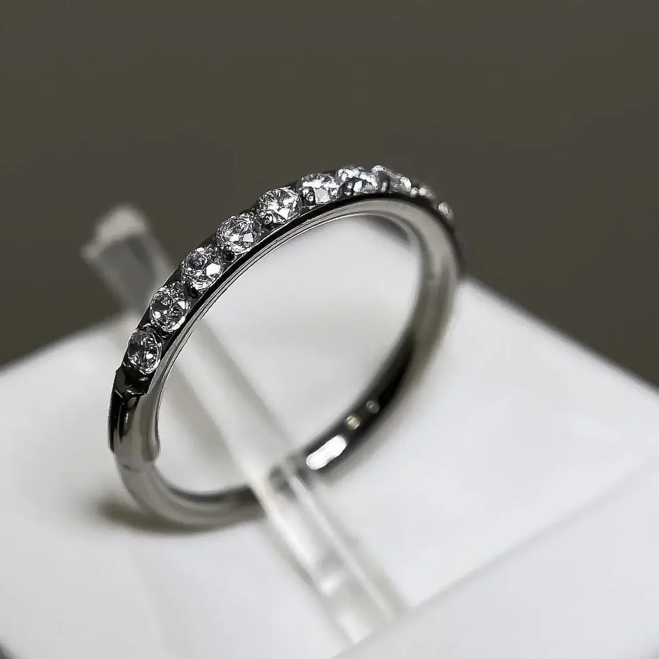 Anel de nariz de titânio g23 1 - Septum Clicker Ring avaliação e preço