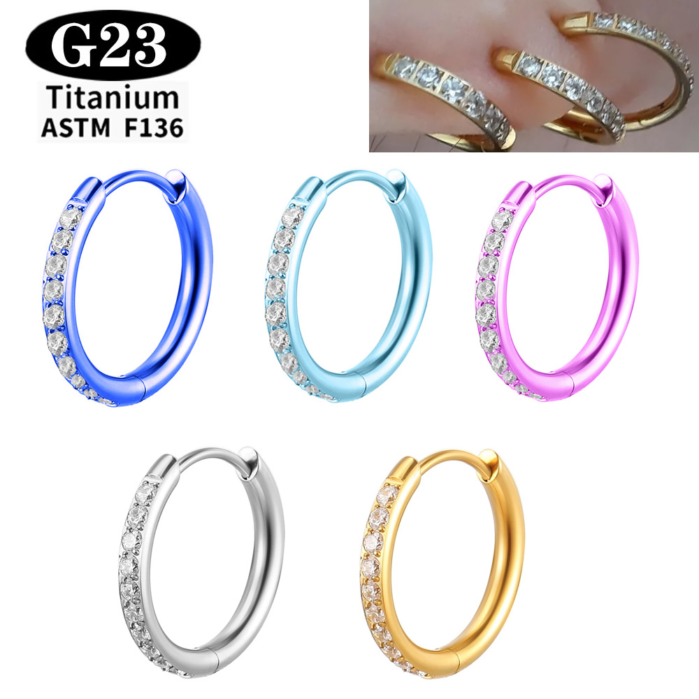 Argola de Titânio ASTM F136 G2 - Body Piercing Quality Jewelry avaliação e preço