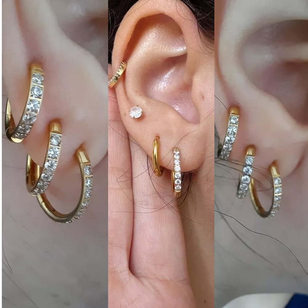 Argola de Titânio ASTM F136 G2 - Body Piercing Quality Jewelry avaliação e preço