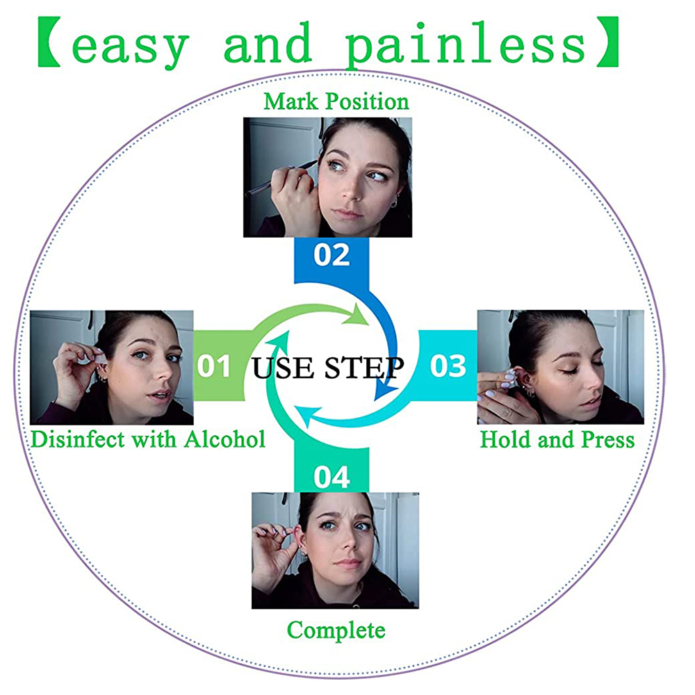 1-20 pçs/set orelha piercing a - Body Jewelry Tunnels avaliação e preço
