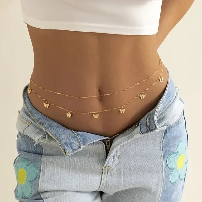Novo charme sexy dupla camada  - Body Jewelry For Sale avaliação e preço