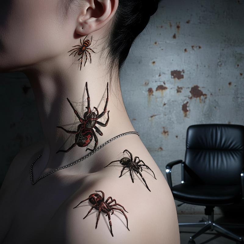 5 adesivos de tatuagem temporá - Body Jewelry Waterproof avaliação e preço