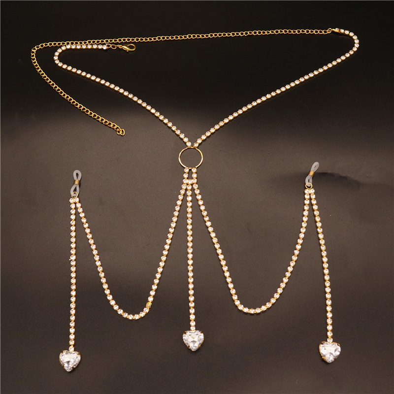 2023 nova moda branco coração  - Body Jewelry Chest avaliação e preço