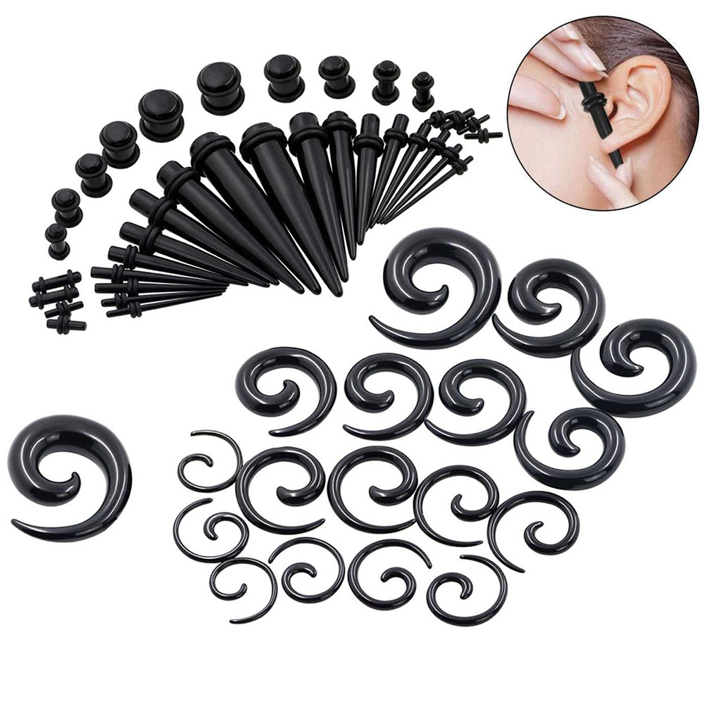 1 conjunto de kit de cone de o - Body Jewelry Tunnels avaliação e preço