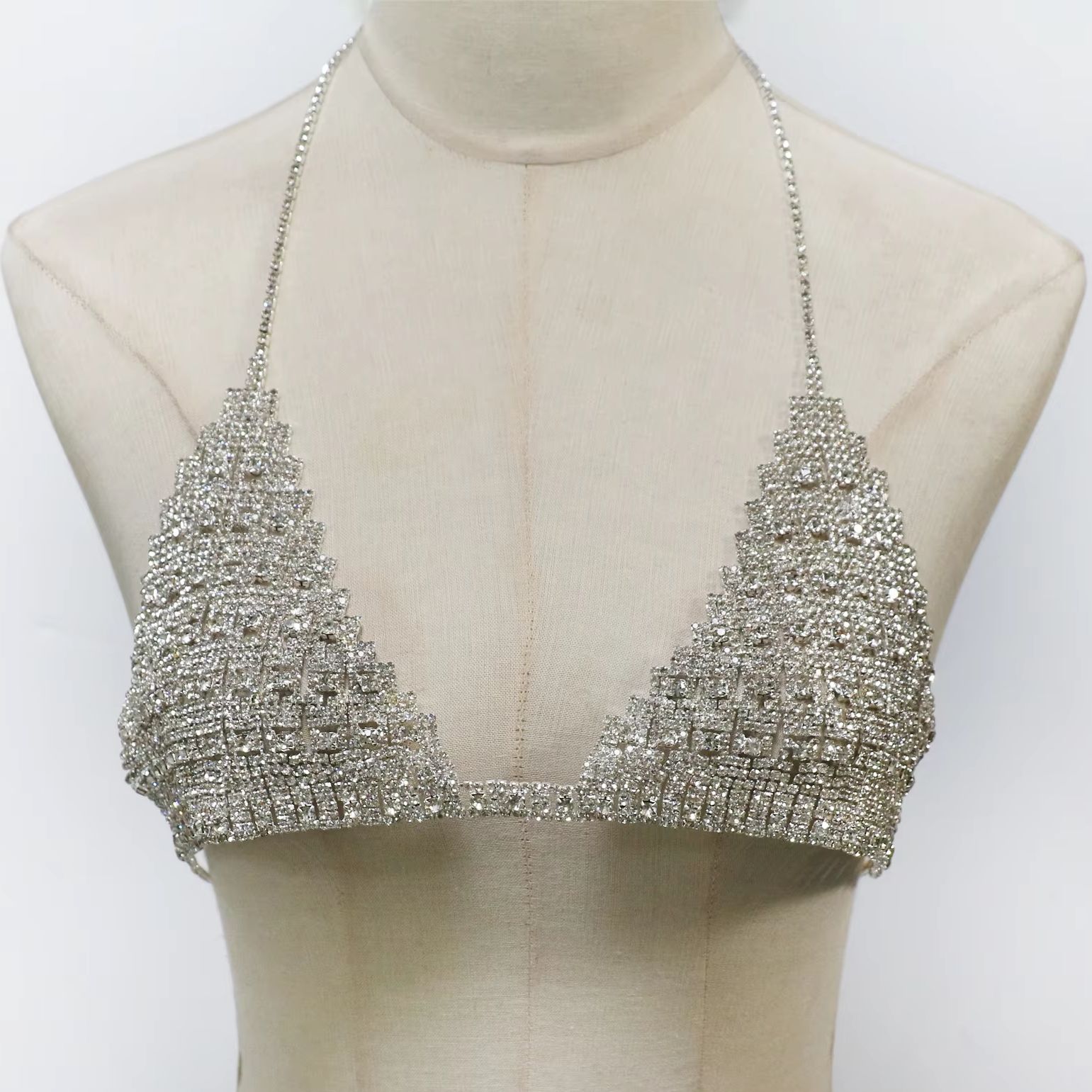 1 Peça Corrente de Corpo Femin - Body Jewelry Chest avaliação e preço