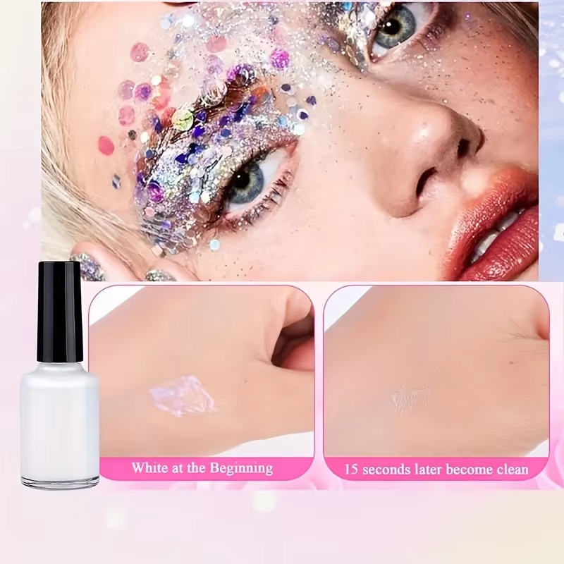 12 cores de tatuagem flash diy - Body Jewelry Glue avaliação e preço