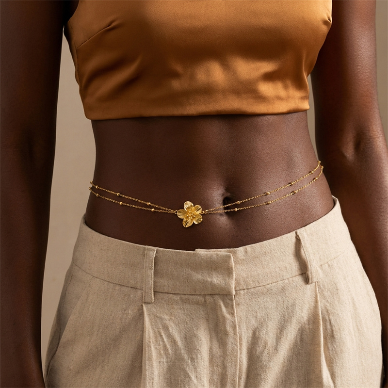 Corrente de Cintura Boho Exqui - Body Jewelry Dress avaliação e preço