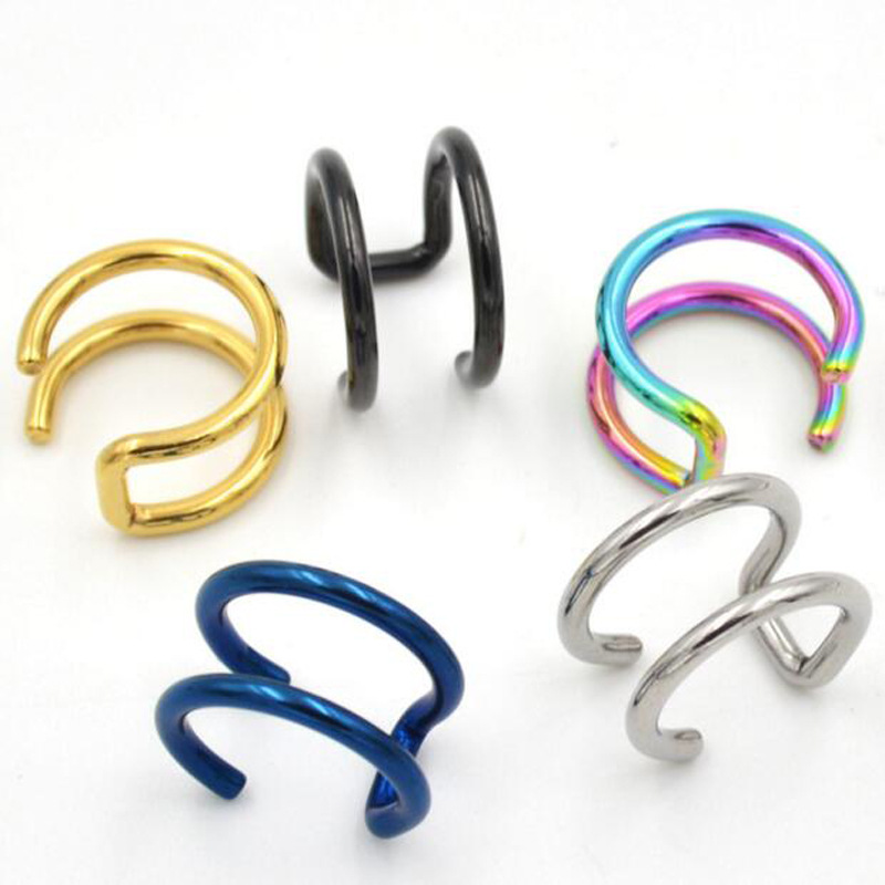 2 Peças de Brincos de Pressão  - Body Jewelry Labret avaliação e preço