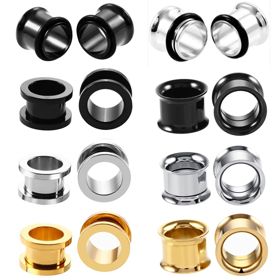 1 par de tampões de ouvido de  - Body Jewelry Tunnels avaliação e preço