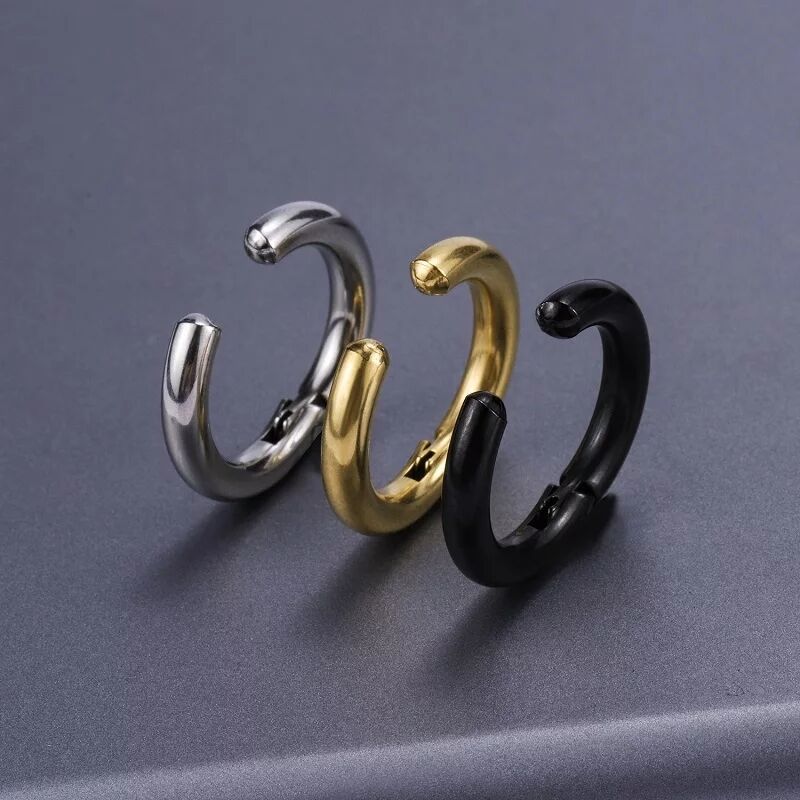 2/6 peças brincos de argola fa - Body Jewelry Tunnels avaliação e preço