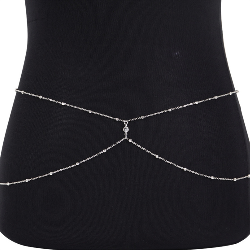 Correntes de barriga frisadas  - Body Jewelry Chest avaliação e preço