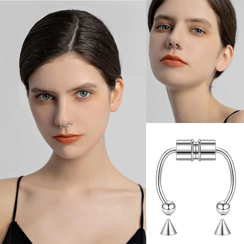 Piercing falso anel de nariz a - Body Jewelry Nose Ring avaliação e preço