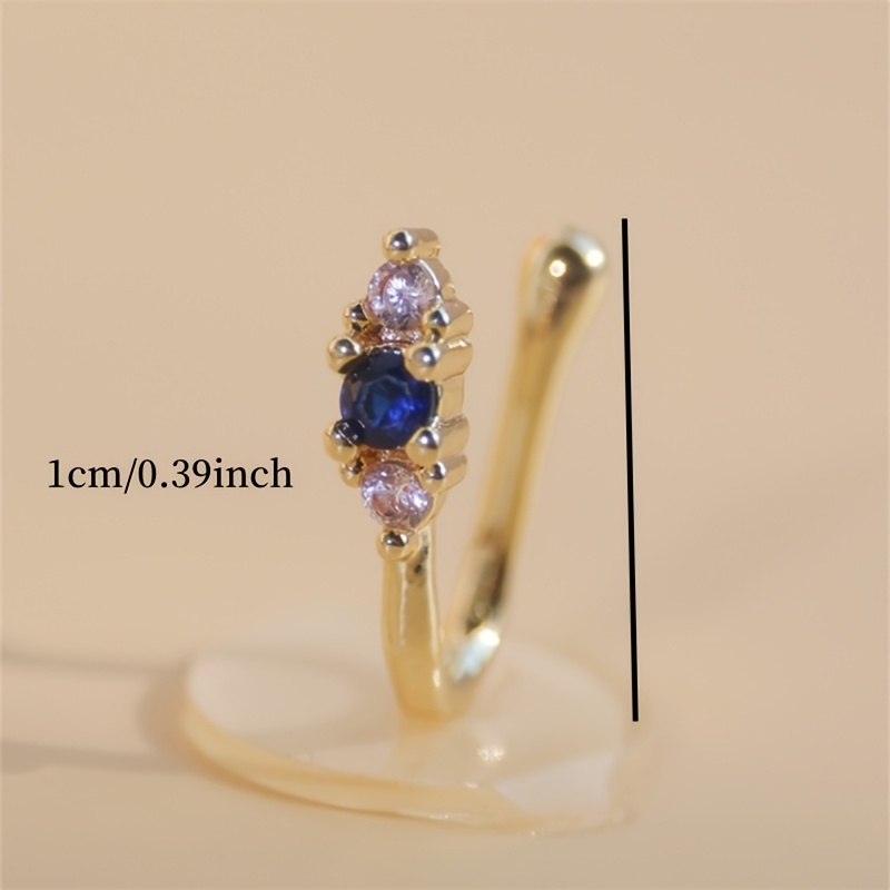 Conjunto de 1 peça de clipe de - Body Jewelry Nose Ring avaliação e preço