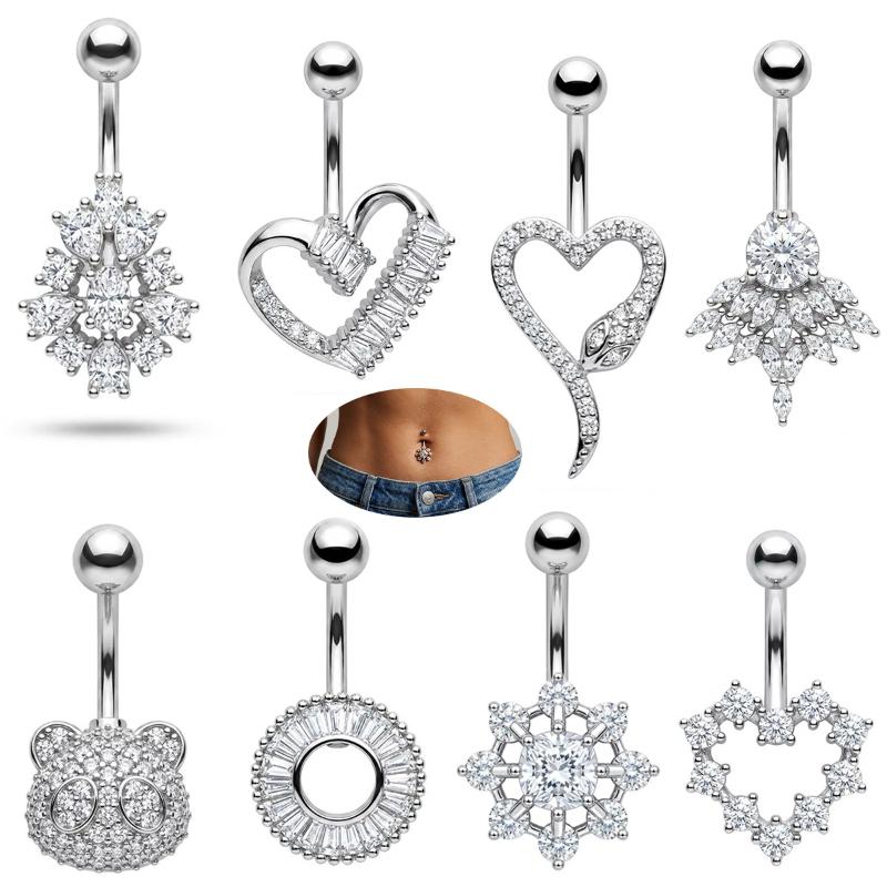 Piercings de Umbigo Borboleta  - Body Jewelry Tunnels avaliação e preço