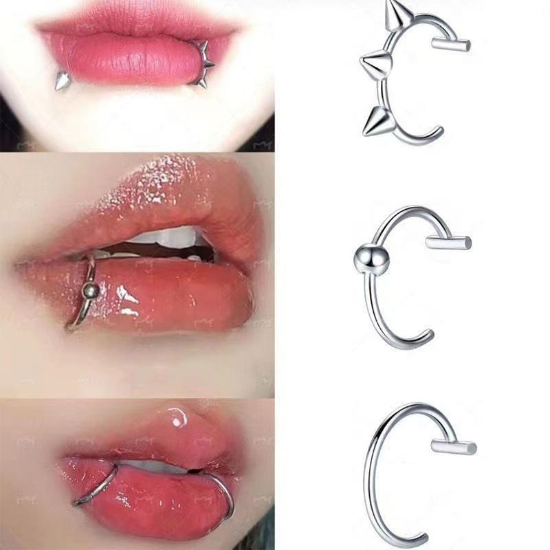 Anel de nariz falso de aço ino - Body Jewelry Labret avaliação e preço