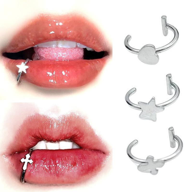 Anel de nariz falso de aço ino - Body Jewelry Labret avaliação e preço