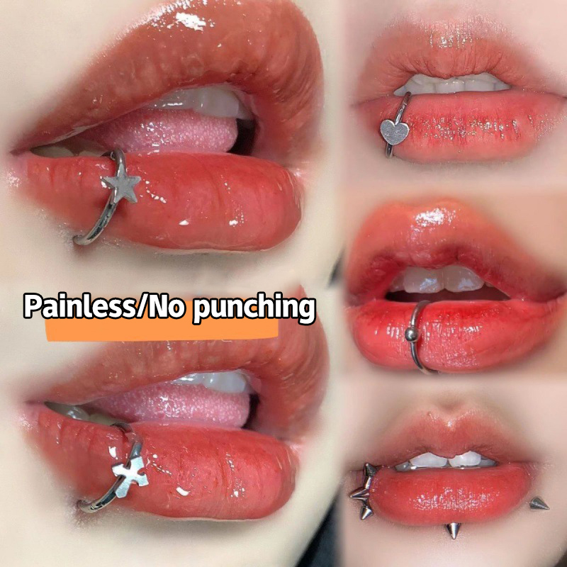 Anel de nariz falso de aço ino - Body Jewelry Labret avaliação e preço