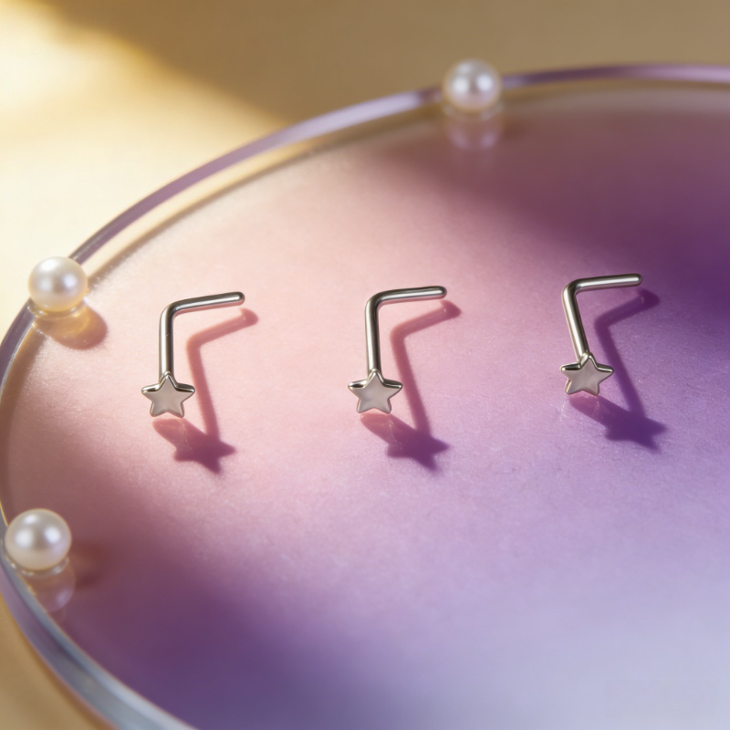 1 Peça de Piercing de Nariz Es - Body Jewelry Nose Ring avaliação e preço