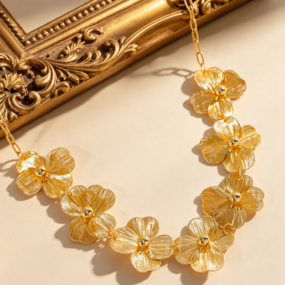Corrente de Cintura Floral Boê - Body Jewelry Dress avaliação e preço