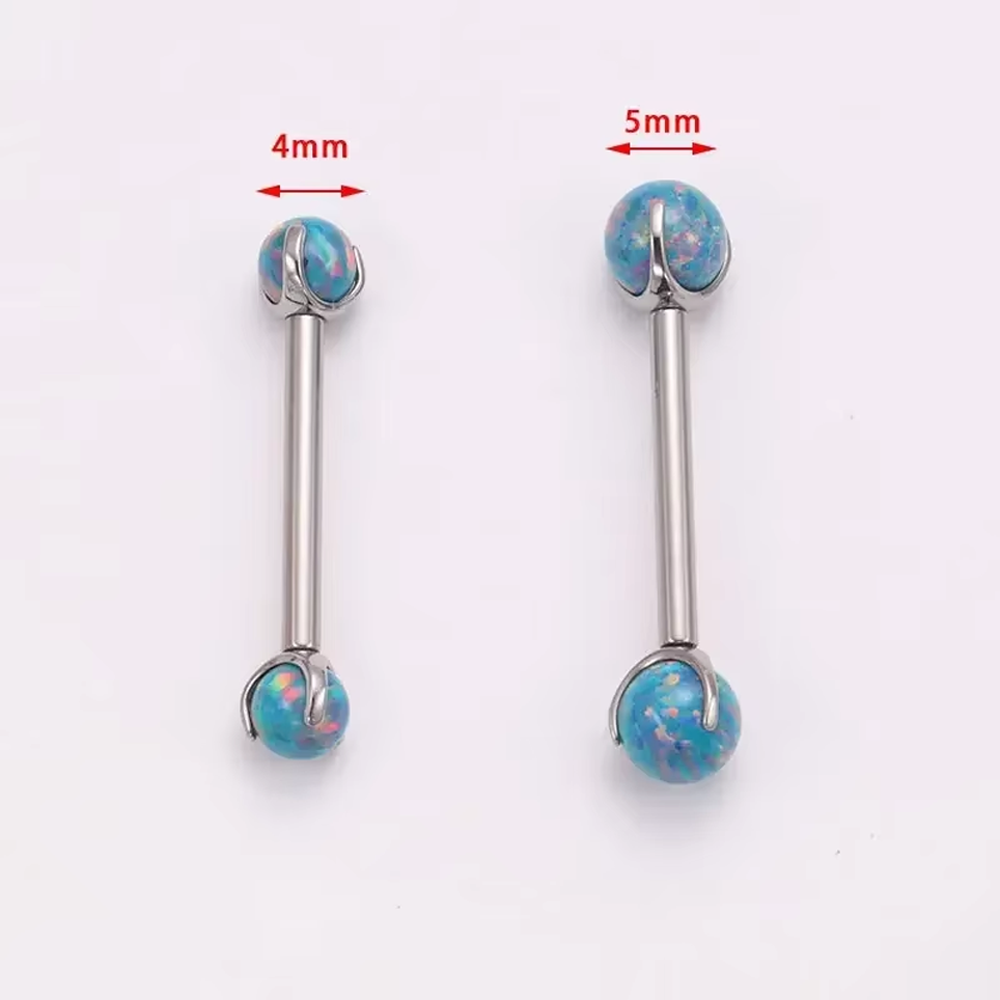 F136 titânio série sonho opala - Body Piercing Quality Jewelry avaliação e preço