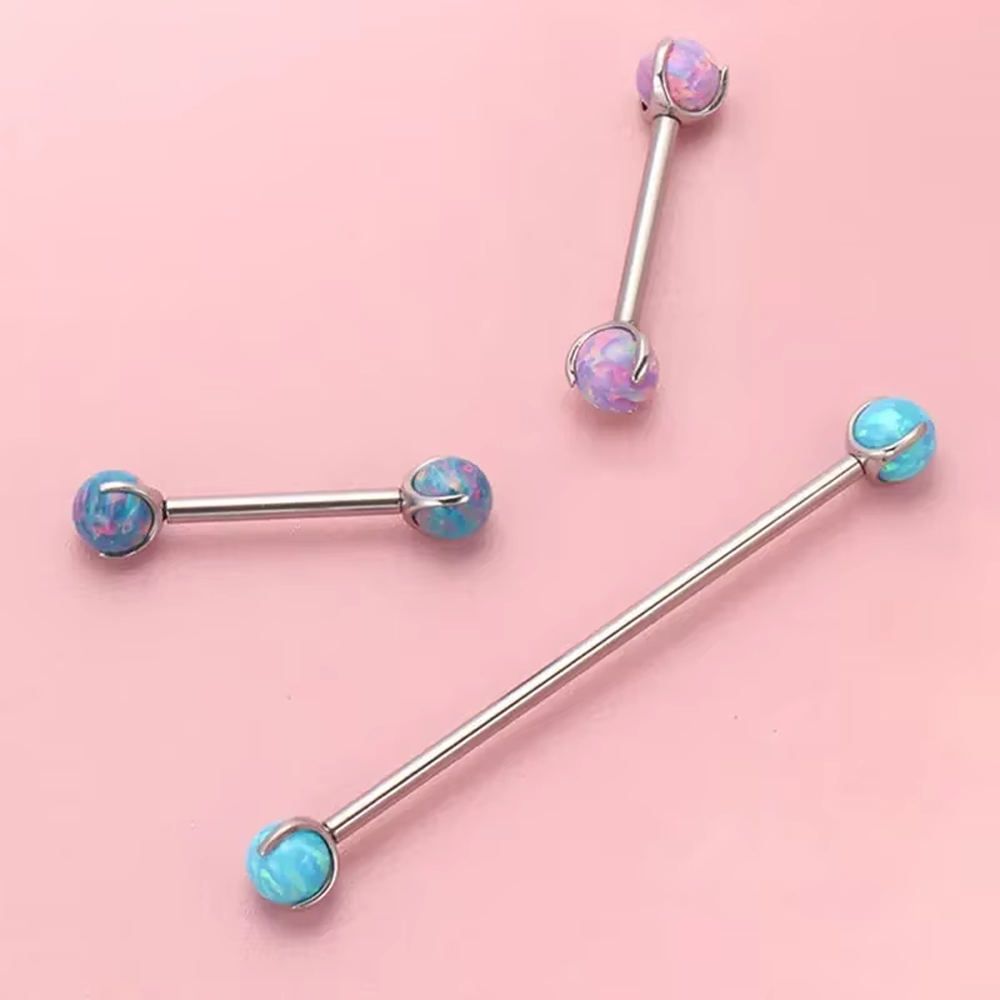 F136 titânio série sonho opala - Body Piercing Quality Jewelry avaliação e preço