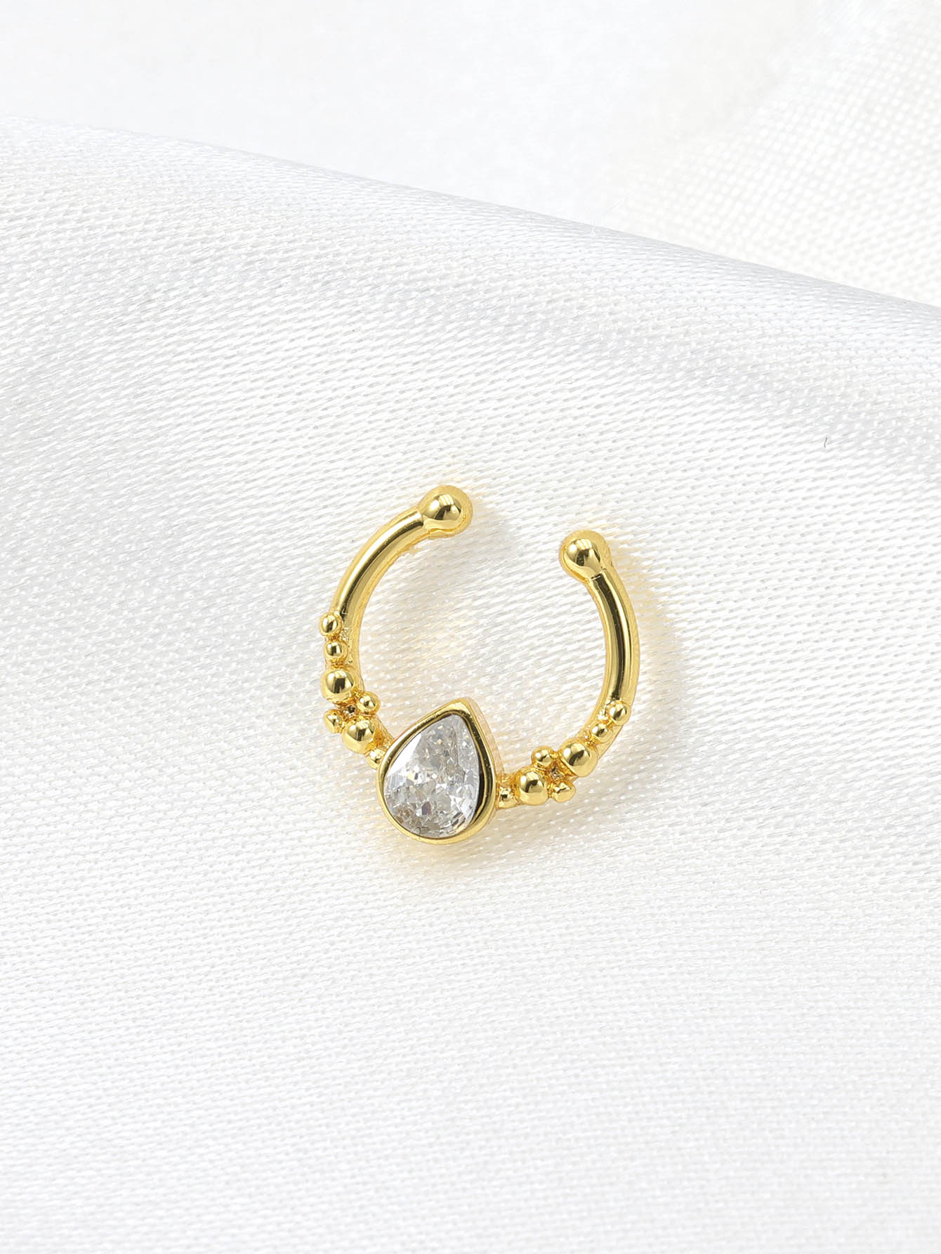 Anel de nariz falso em ferradu - Body Jewelry Nose Ring avaliação e preço