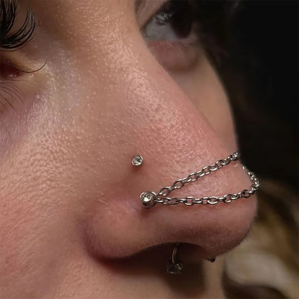 Corrente de Titânio Fashion pa - Body Jewelry Labret avaliação e preço