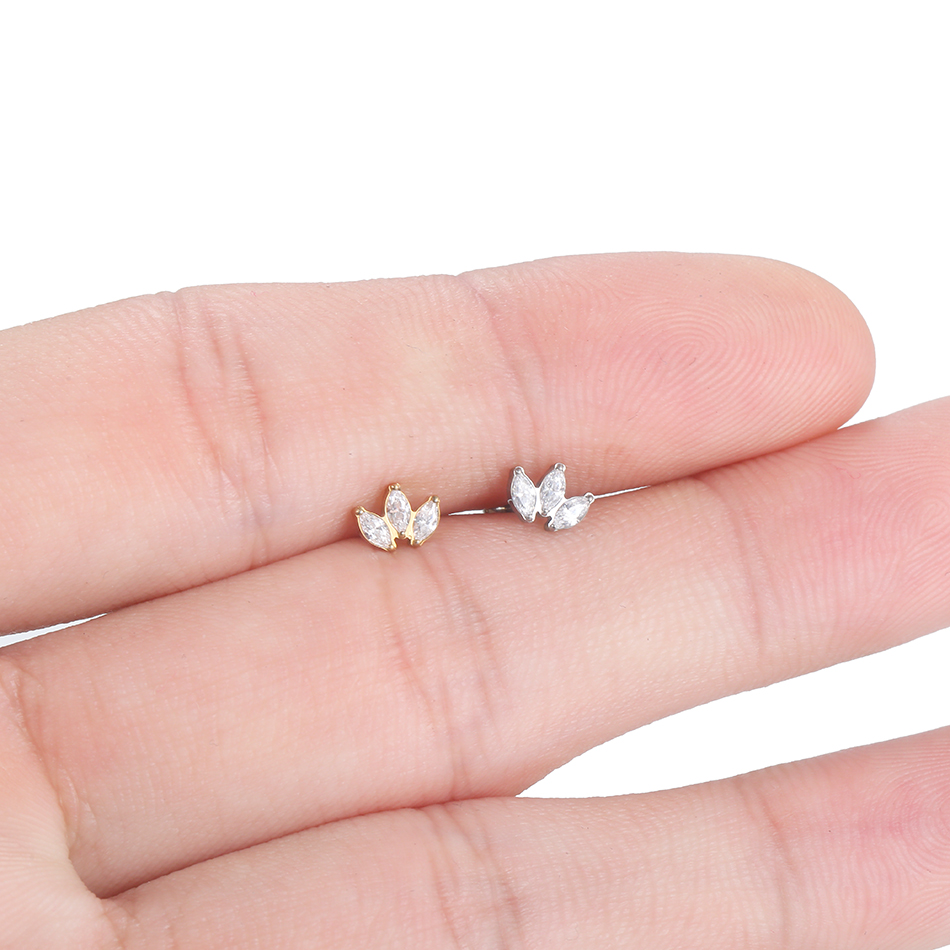 1pc labret piercing titânio lá - Body Jewelry Labret avaliação e preço