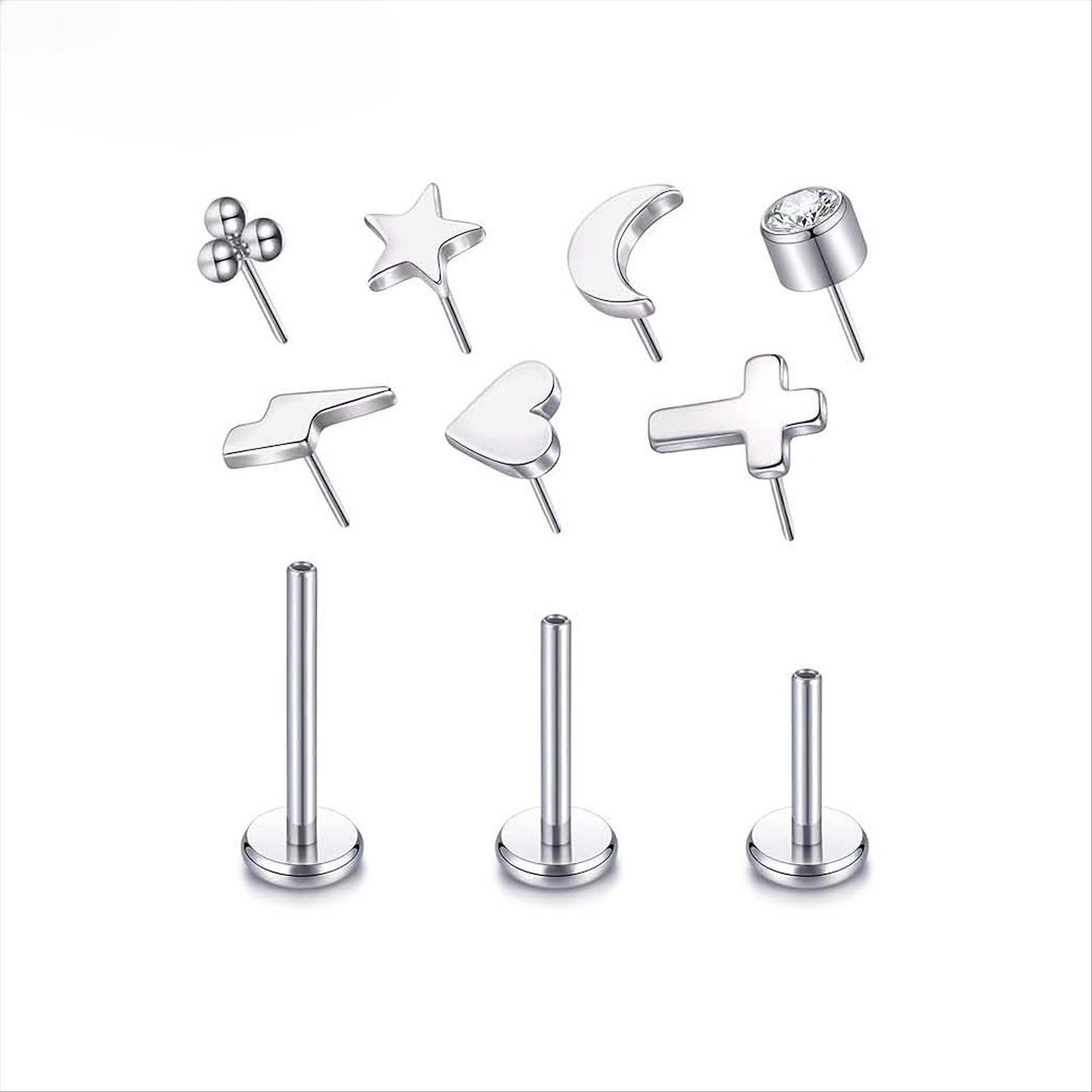 Base atacado ASTM F136 joias d - Body Jewelry Tunnels avaliação e preço
