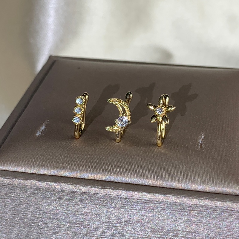 Conjunto de 3 clipes de nariz  - Body Jewelry Nose Ring avaliação e preço
