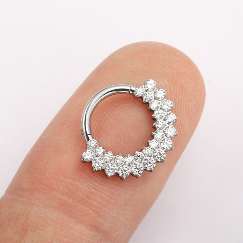 Asm f136 titânio clicker septo - Septum Clicker Ring avaliação e preço