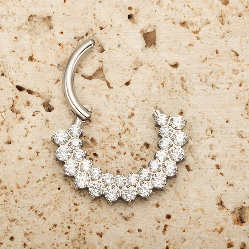Asm f136 titânio clicker septo - Septum Clicker Ring avaliação e preço