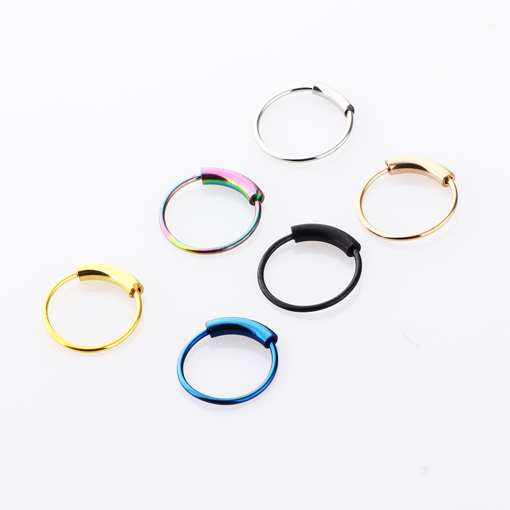 3 peças/lote Argolas Contínuas - Body Jewelry Nose Ring avaliação e preço