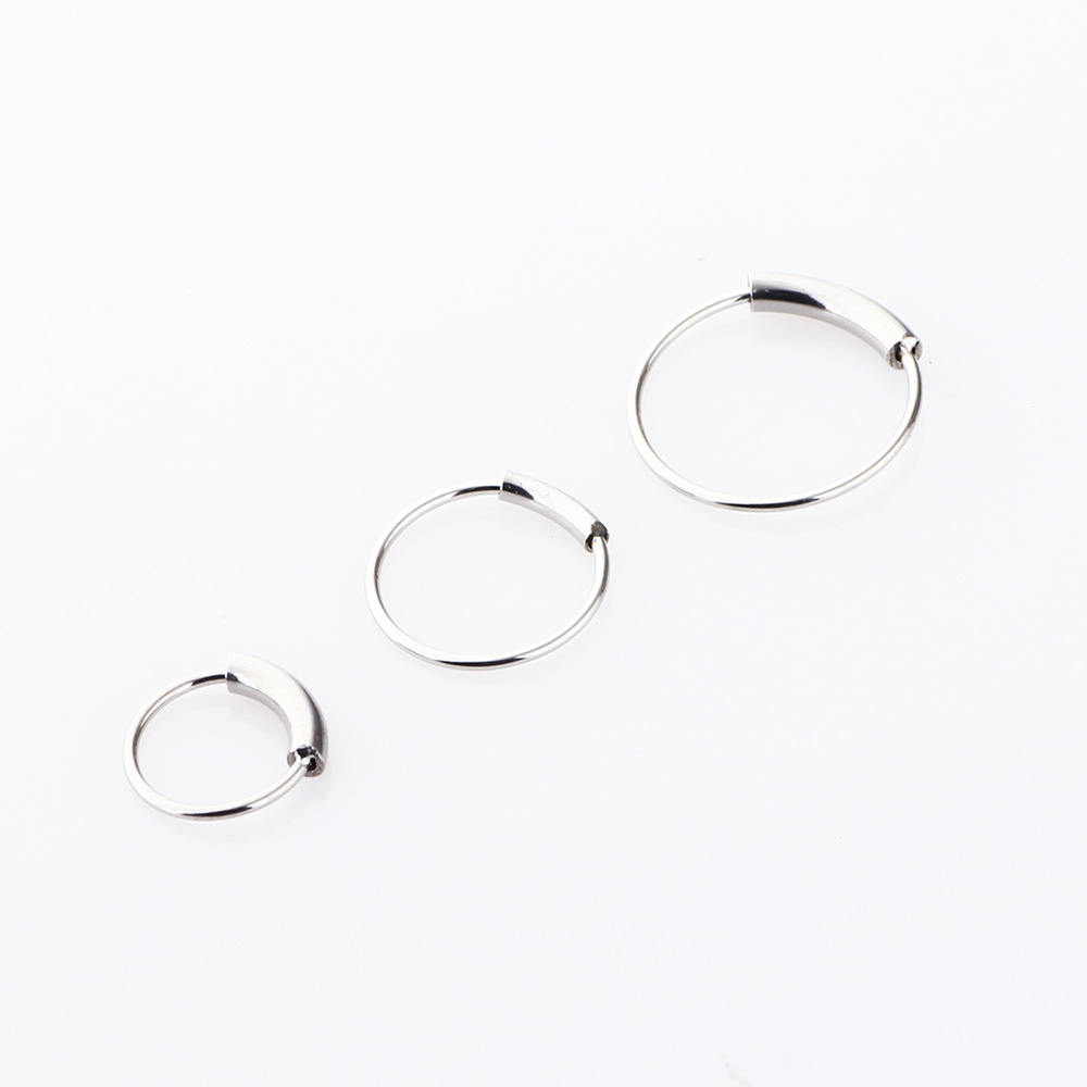 3 peças/lote Argolas Contínuas - Body Jewelry Nose Ring avaliação e preço