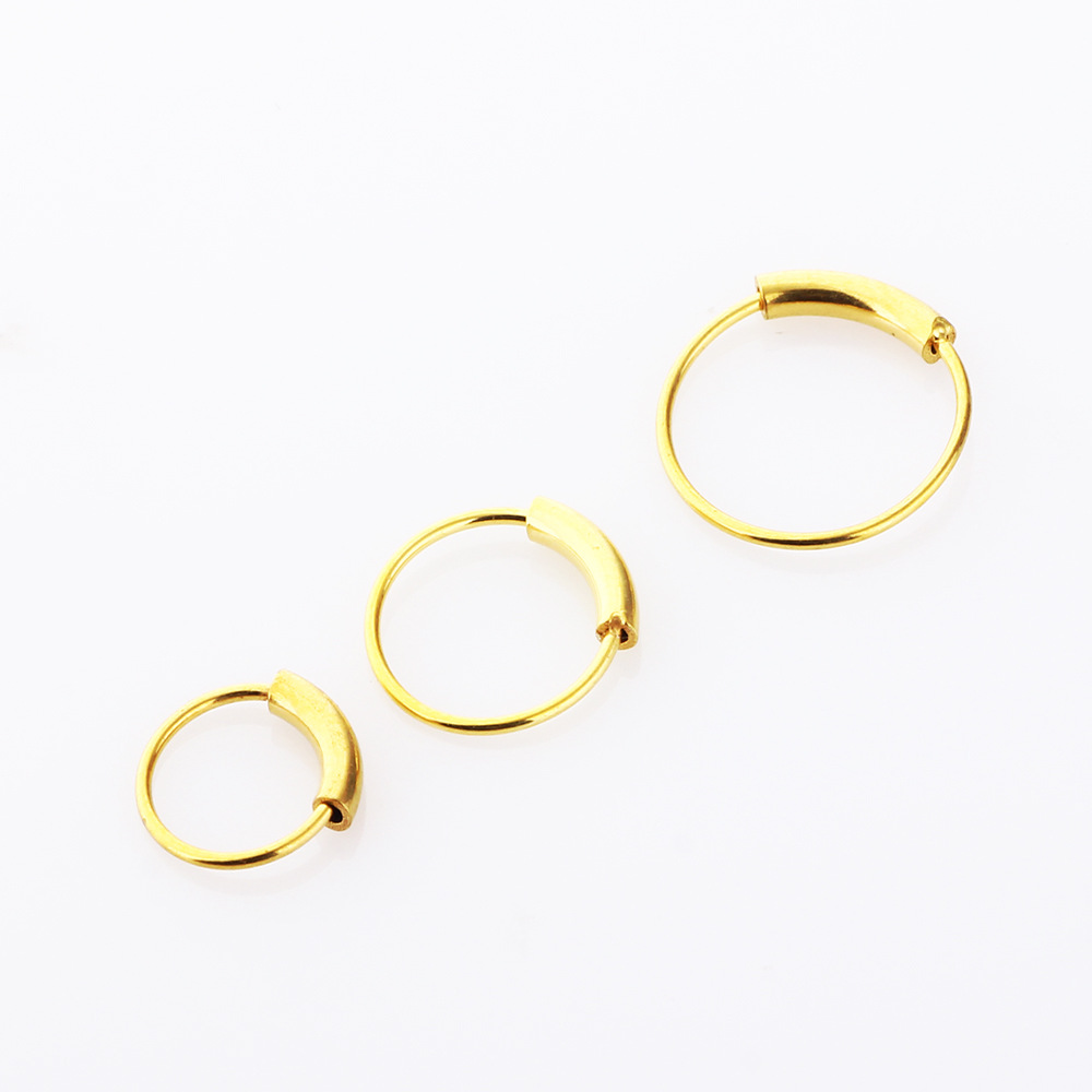 3 peças/lote Argolas Contínuas - Body Jewelry Nose Ring avaliação e preço