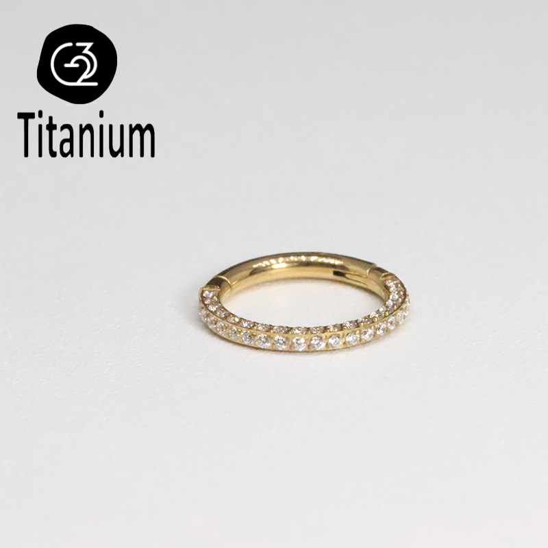Argolas de Titânio ASTM F136 G - Body Piercing Quality Jewelry avaliação e preço