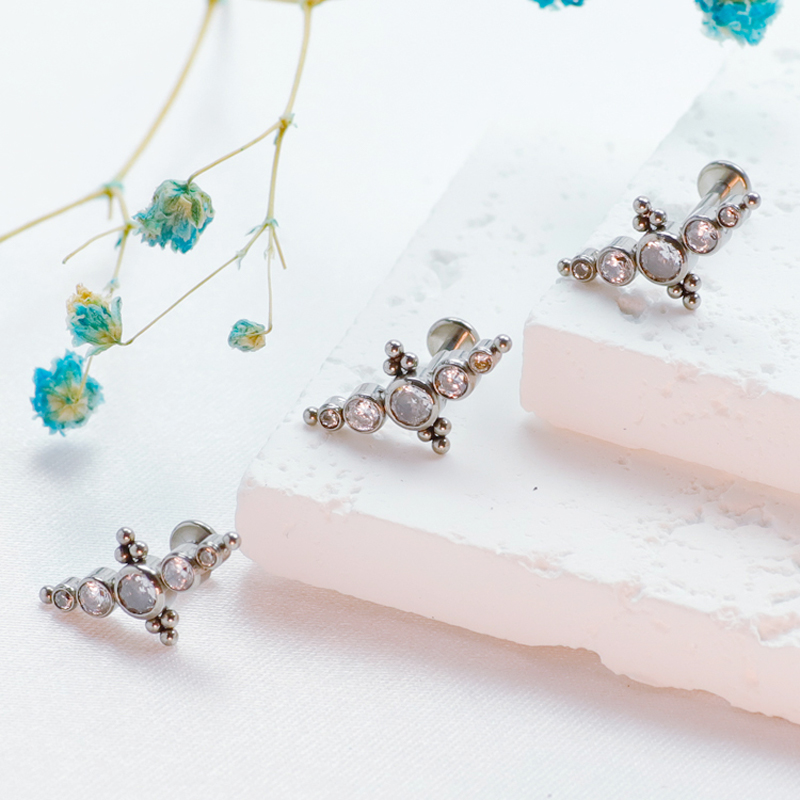 Titânio Septo Tragus Piercing  - Septum Clicker Ring avaliação e preço